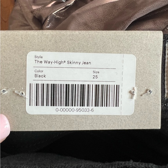 NWT Everlane Way-High Skinny Jean Black - Picture 6 of 8
